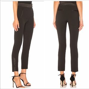 Karina Grimaldi Luna Tuxedo Pants in Black Size M
